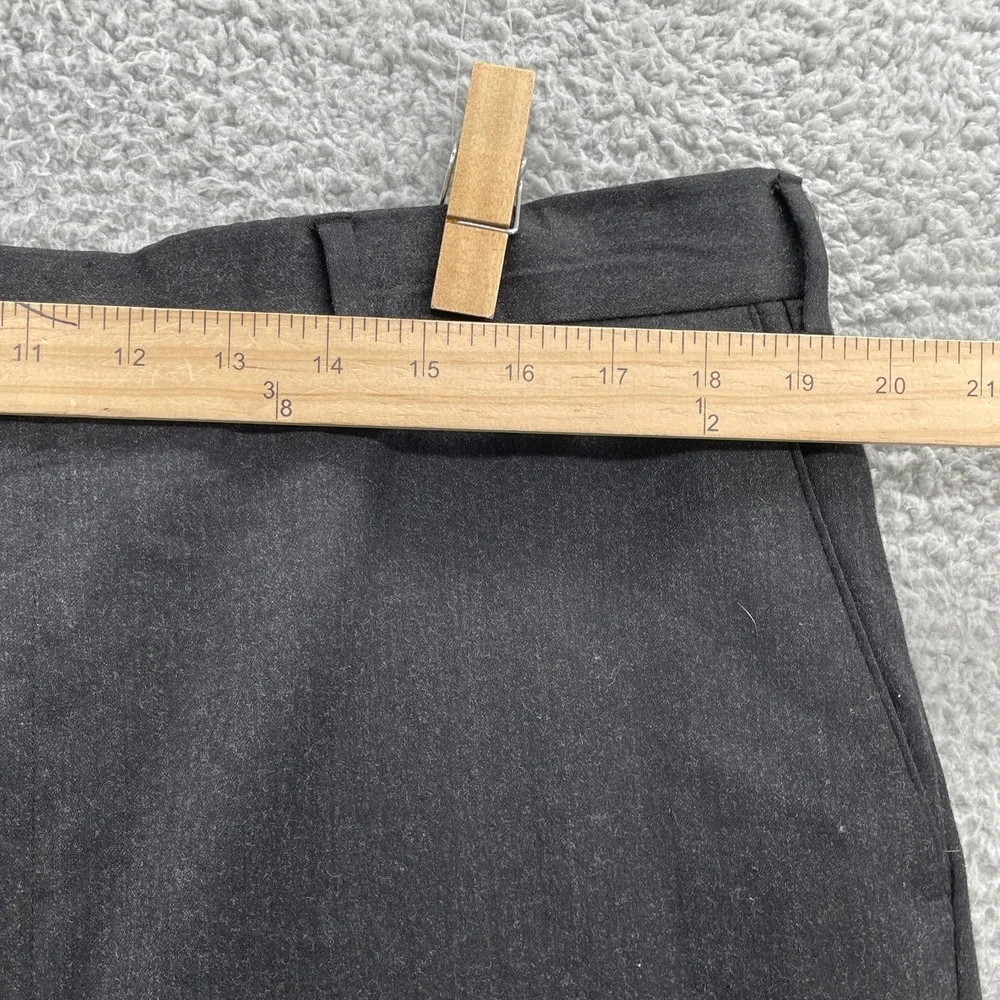 Zignone Wool Dress Pants Mens 38x29* Black Corpcore Classic Career Business 90's